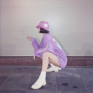 ÁO SWEATER DONUT DIRTY COINS UNISEX - ÁO NỈ BÁNH DONUT - ÁO THUN TAY DÀI UNISEX FORM RỘNG MẪU IN THÂN SAU HÌNH DONUT