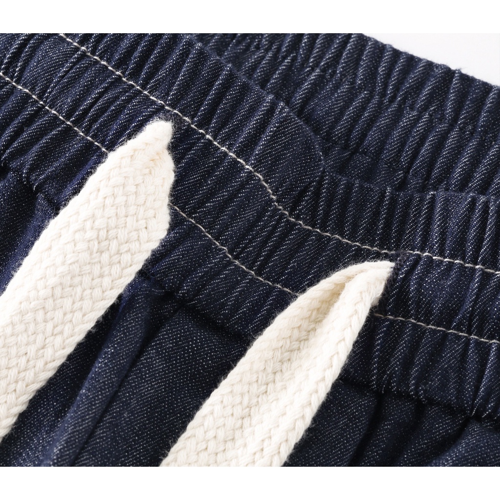 Quần Jean Nam Kiểu Dáng Baggy Cạp Chun Dây Rút Mặc Thoải Mái Dễ Chịu Hợp Đi Làm Đi Chơi Hình Ảnh + Video