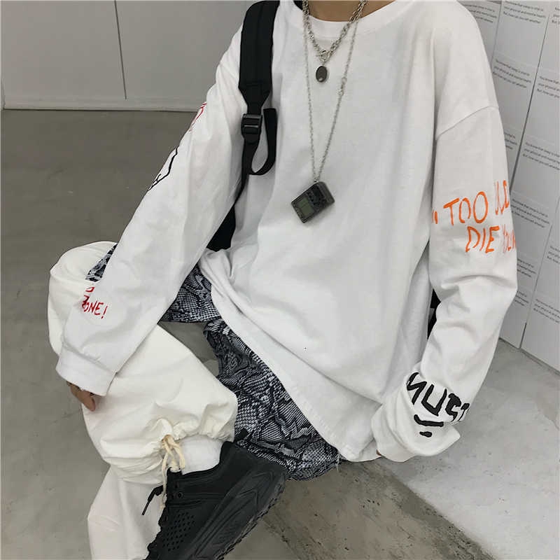 Áo thun dài tay dáng rộng phong cách Hàn Quốc trẻ trung dành cho cả nam và nữ | BigBuy360 - bigbuy360.vn