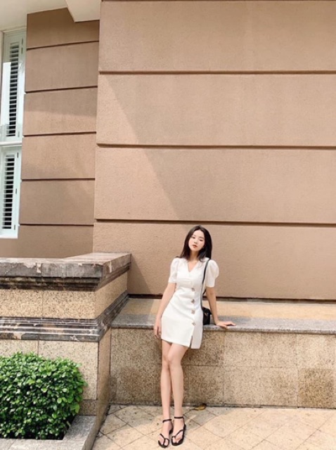 ĐẦM CHÉO NÚT GỖ VUÔNG | BigBuy360 - bigbuy360.vn