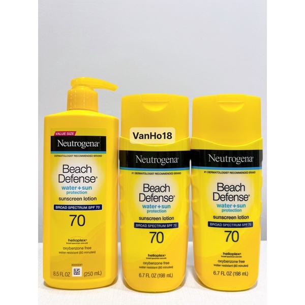 Kem Chống Nắng Đi Biển Neutrogena Beach Defense Sunscreen