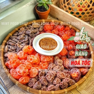 Xí Muội (Ô Mai) Mix 5 Vị (Đào Chẻ, Mận Cơm, XM Mơ, XM Oliu, XM Thái) Lon 500Gr
