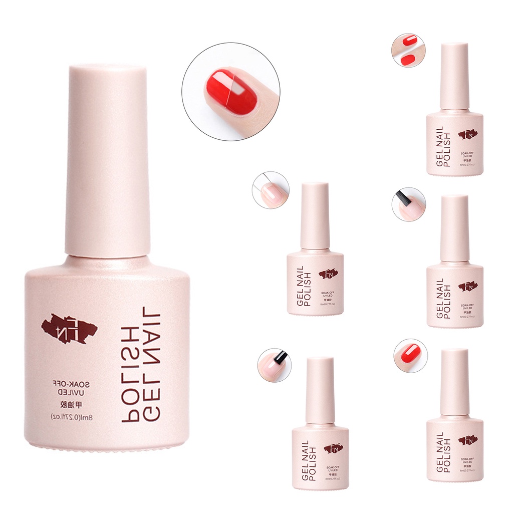 [Hàng mới về] Sơn Móng Tay 8ml Màu Bóng Lâu Trôi Khô Nhanh Cao Cấp Chuyên Dụng Cho Salon