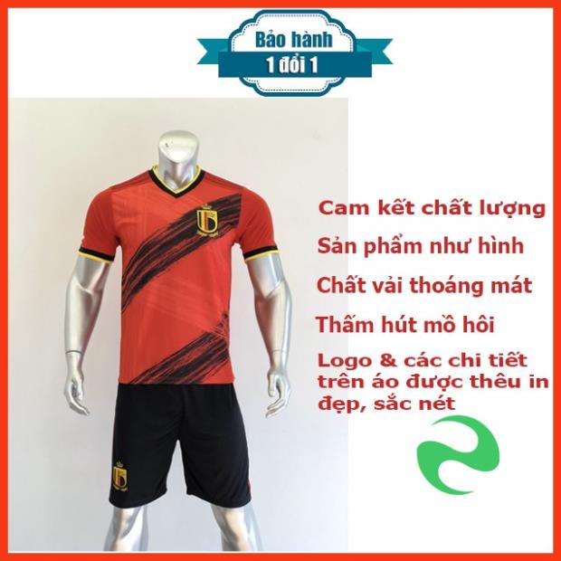 Áo Đấu Đội Tuyển BỈ 2020-21 MÀU ĐỎ 👑