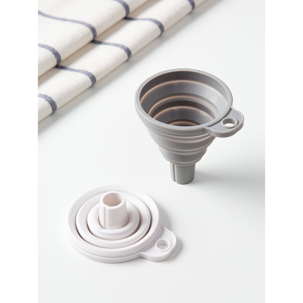 1 Phễu Silicone Có Thể Gấp Gọn Tiện Dụng Cho Nhà Bếp