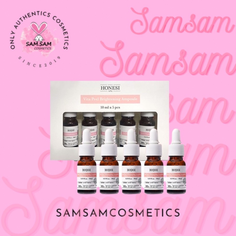 Tinh Chất Ngừa Nám Và Làm Sáng Da HONESI Vita Peel Brightening Ampoule