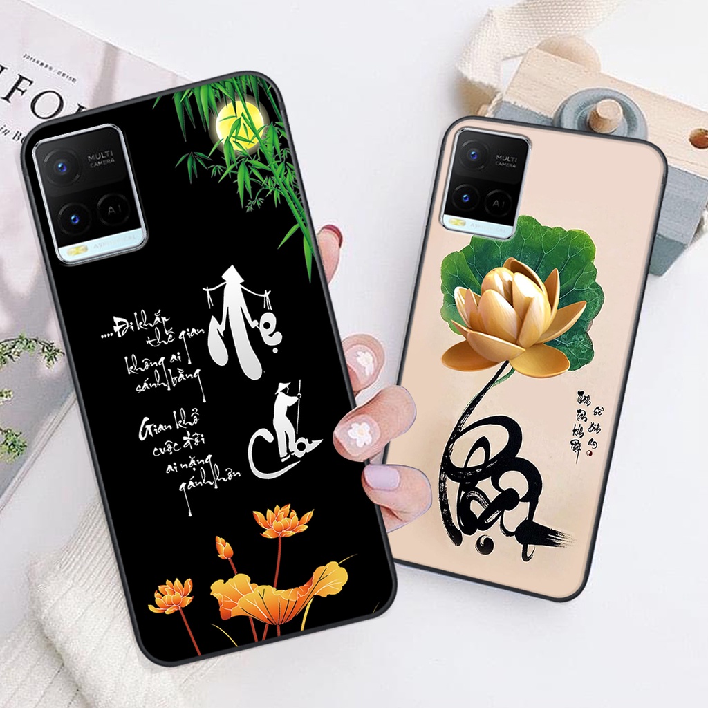 Ốp lưng Vivo Y21/ Y21S / Y33 / Y33S in hình chữ tài chữ lộc, Cha Mẹ, bình an SIÊU ĐẸP