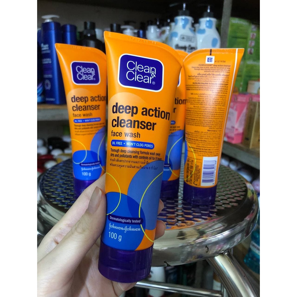 Rửa mặt clean&amp;clear kiểm soát nhờn 100ml