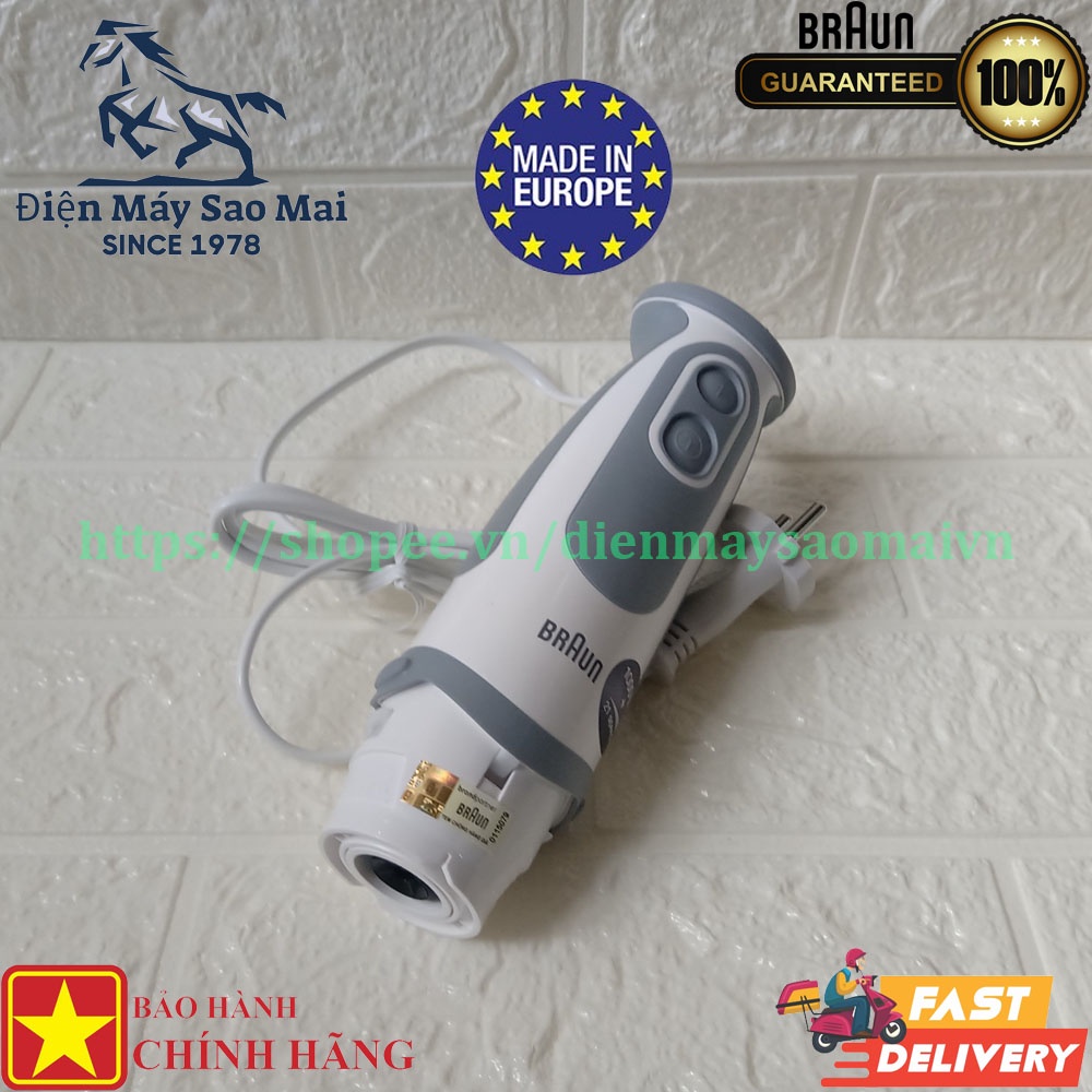 Linh kiện máy xay cầm tay Braun MQ5000 MQ5xxx - Motor 750W MQ5200 MQ5235 MQ5245