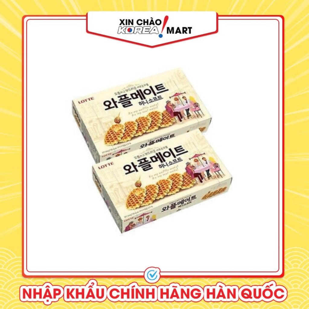 Bánh quế vị mật ong 144g Xin Chào Korea Mart