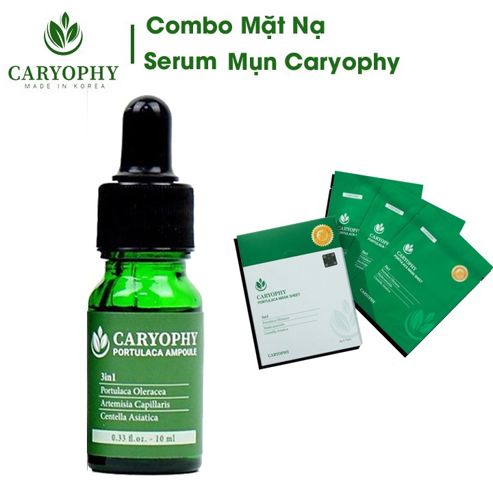 Serum mụn thâm Caryophy sạch mụn ẩn mụn bọc bụn trứng cá mụn thịt tại nhà