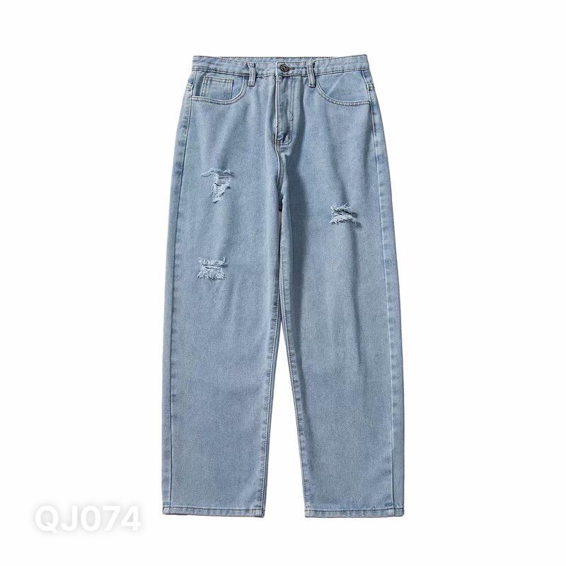 Quần Jean baggy nam VN CLO wash rách đủ màu - QJ075