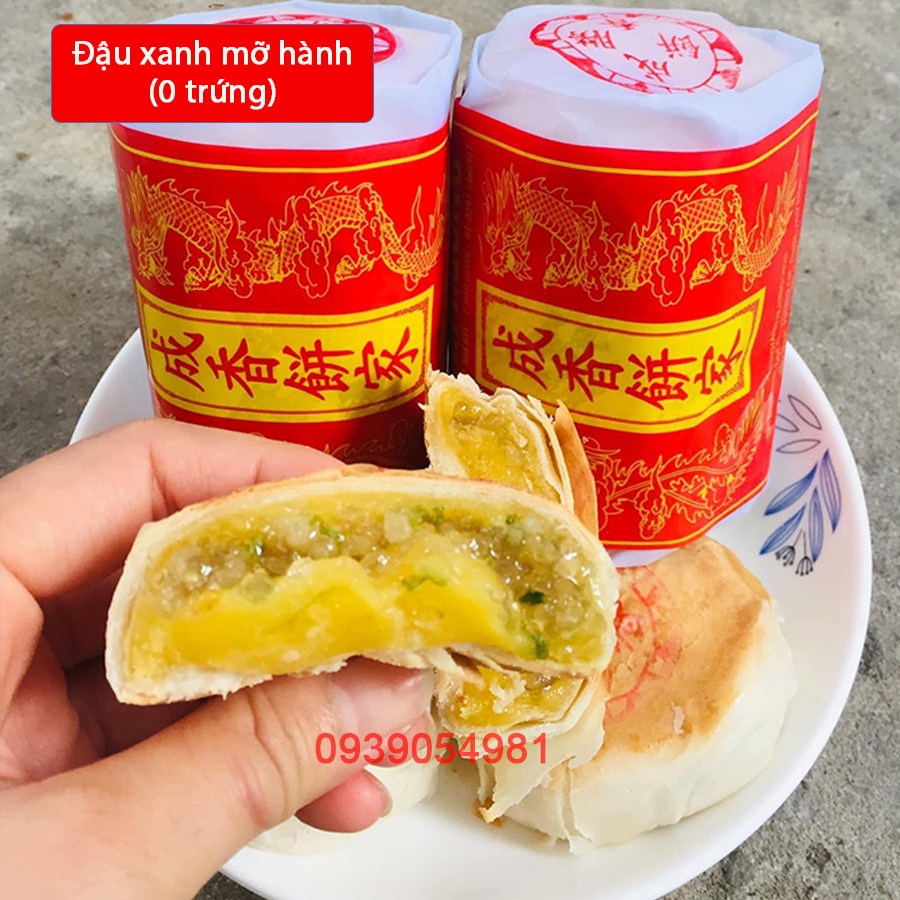 Bánh pía nhân khoai môn sầu riêng 320gr - 4 cái