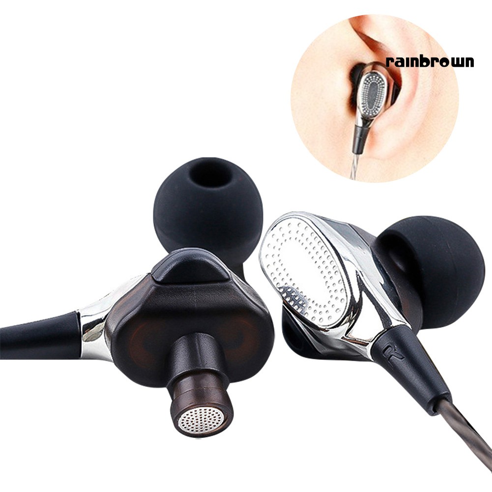 Tai Nghe Nhét Tai Jack 3.5mm Bass Trầm Có Micro Tiện Dụng