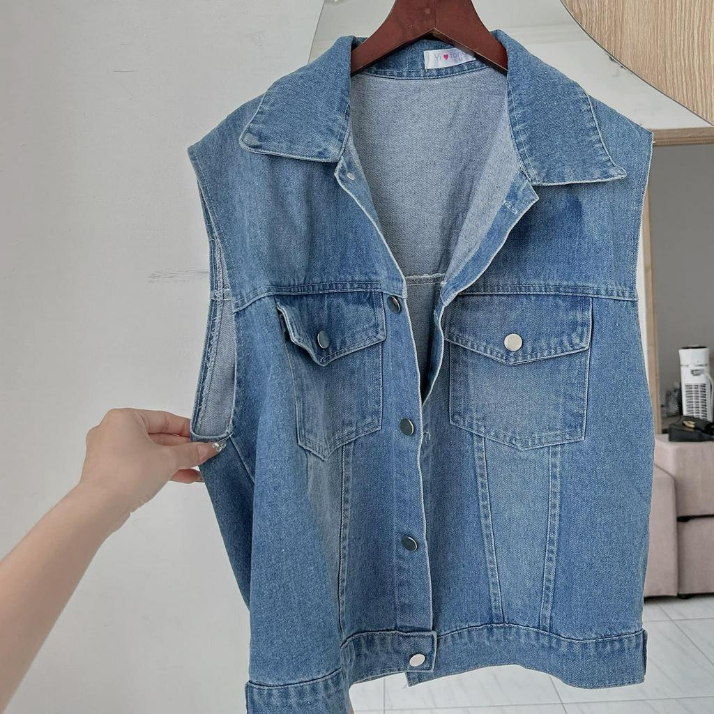 Áo jeans sát nách