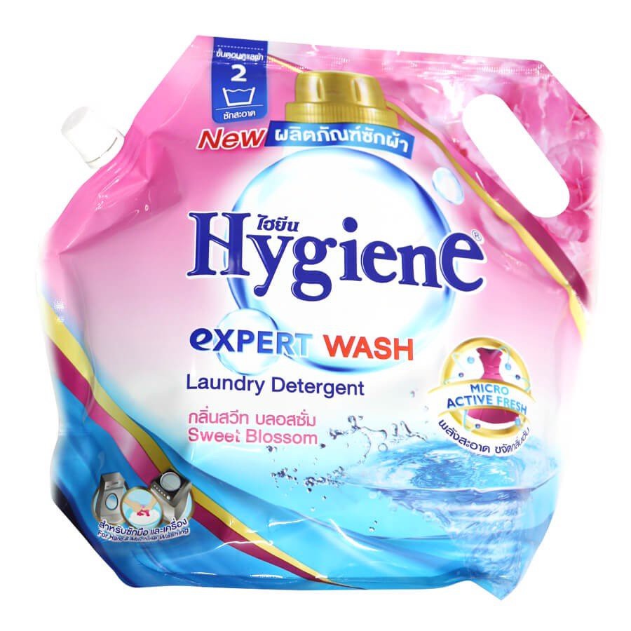 Nước giặt xả hương hoa cao cấp Hygiene Thái Lan 1800ml