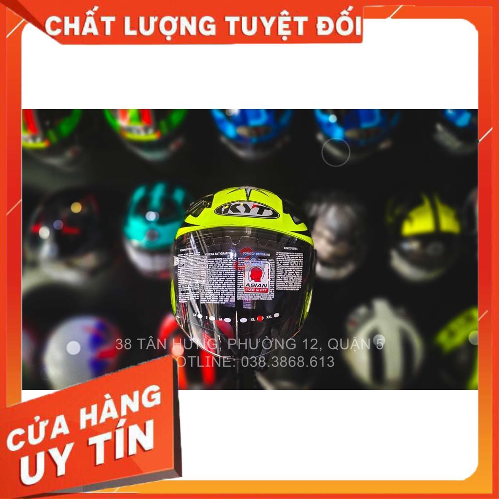 [CHÍNH HÃNG] MŨ BẢO HIỂM 3/4 KYT ESPARAGO GUN YWVNX023_NÓN BẢO HỘ YWVNX
