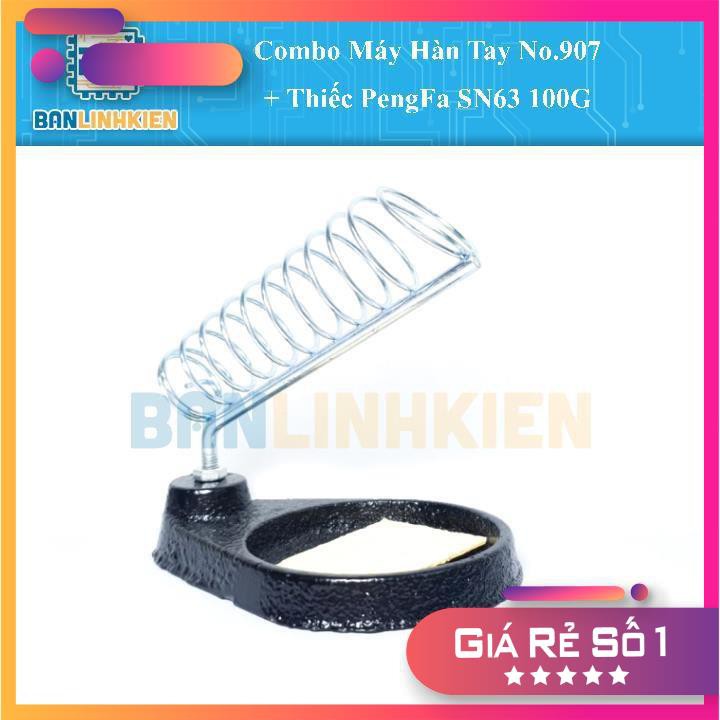 Combo Máy Hàn Tay No.907 + Thiếc PengFa SN63 100G