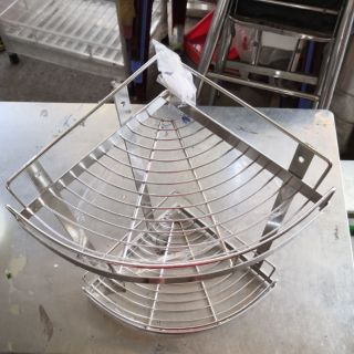 Kệ góc 2 tầng inox 304