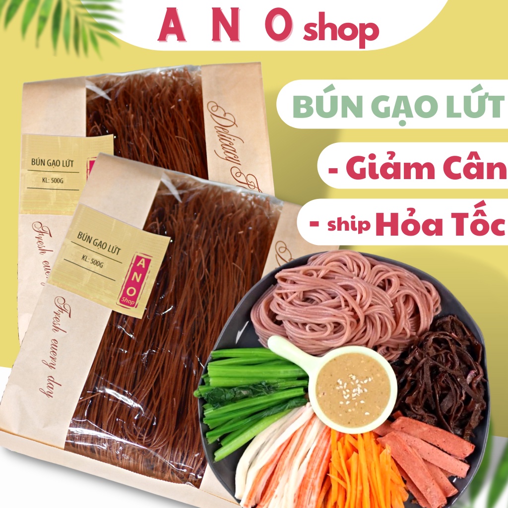 Bún Gạo Lứt Cao Cấp Cho Người Ăn Kiêng Hỗ Trợ Giảm Cân Hiệu Quả