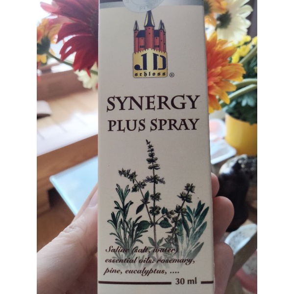 Tinh dầu xịt họng Do Thái Synergy Plus Spray