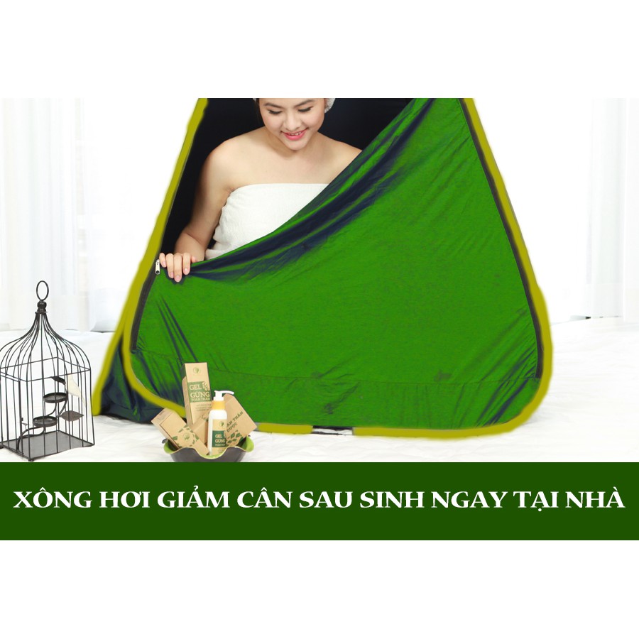 Lều xông hơi tự bung gấp gọn tại nhà