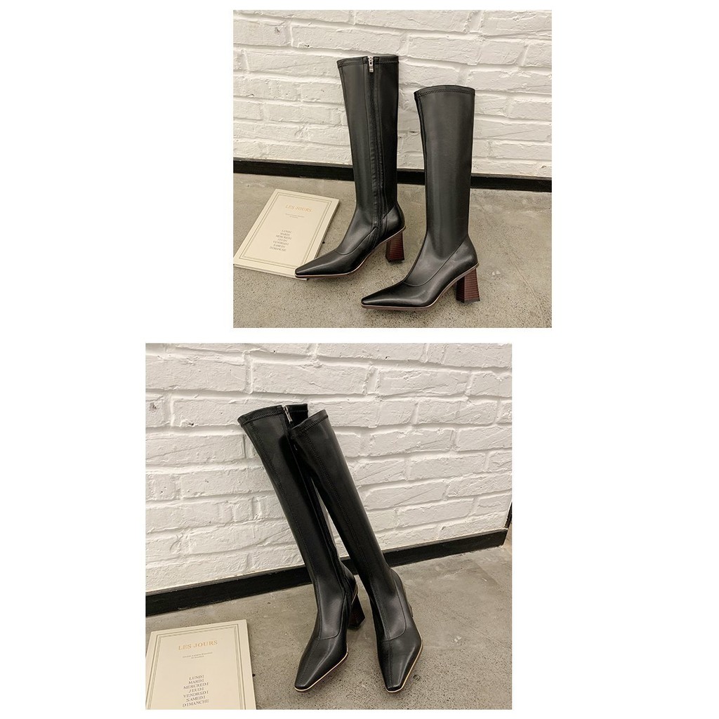 (MS 20918- XU HƯỚNG HOT)BOOTS ĐÙI MŨI NHỌN GÓT 7CM MẪU MỚI NHẤT HÀNG QUẢNG CHÂU CAO CẤP | BigBuy360 - bigbuy360.vn
