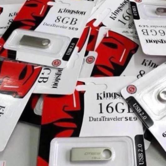 USB Kingston 64Gb/32Gb/16Gb/8Gb/4Gb/2Gb SE9 - Nhỏ gọn Hiện đại - Dung lượng lớn - Chính hãng