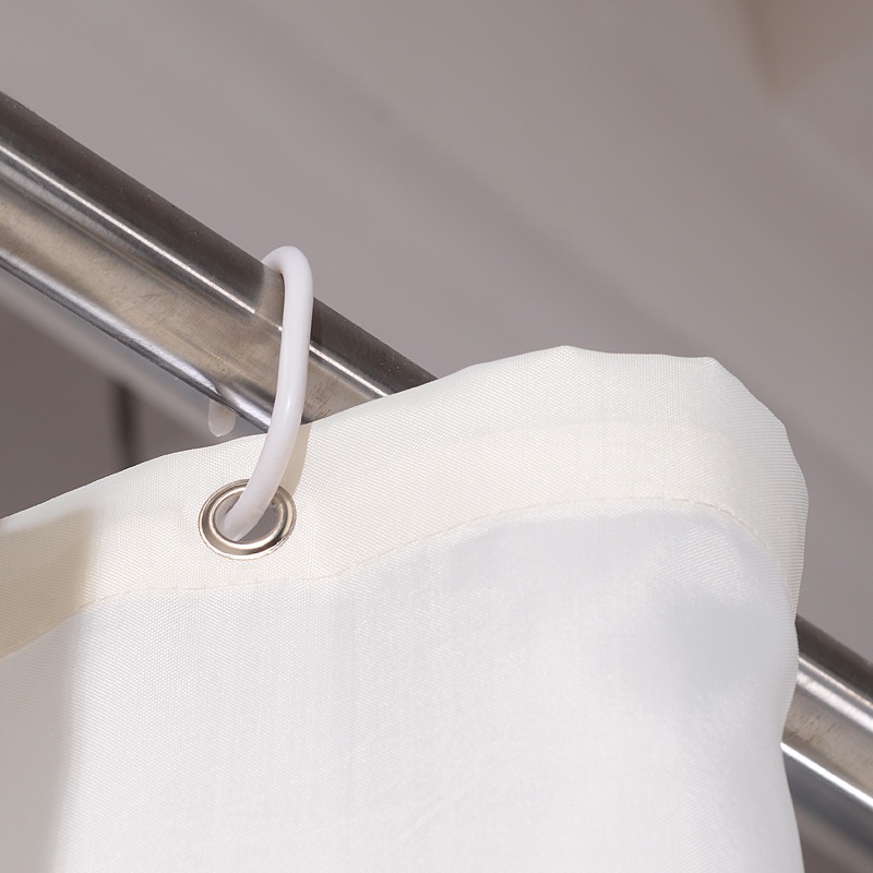 Printed bath polyester fabric waterproof shower curtain