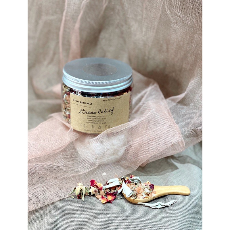 Organic Ritual Bath Salt Muối tắm hữu cơ ngâm bồn thải độc giải toả căng thẳng