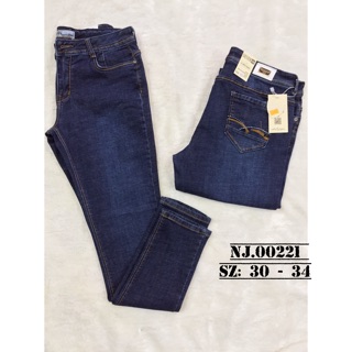 Jeans thêu big size 32