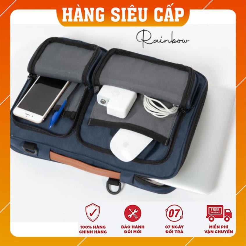 Túi laptop, túi chống sốc laptop macbook chính hãng Rainbow BG001 chất liệu canvas chống nước, lót mút bảo vệ máy tối đa | BigBuy360 - bigbuy360.vn