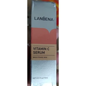 Combo Lanbena Mặt nạ mắt và Serum trắng da Vitamin C