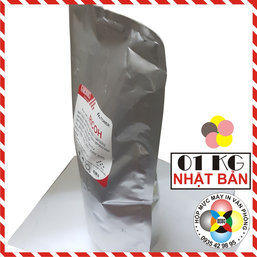 Mực máy Photocopy Ricoh Aficio MP 3550, 3550B, 3554, 3353, 3352, 3351, 3054, 3053, 3055, 3555, Gói 01 KG.
