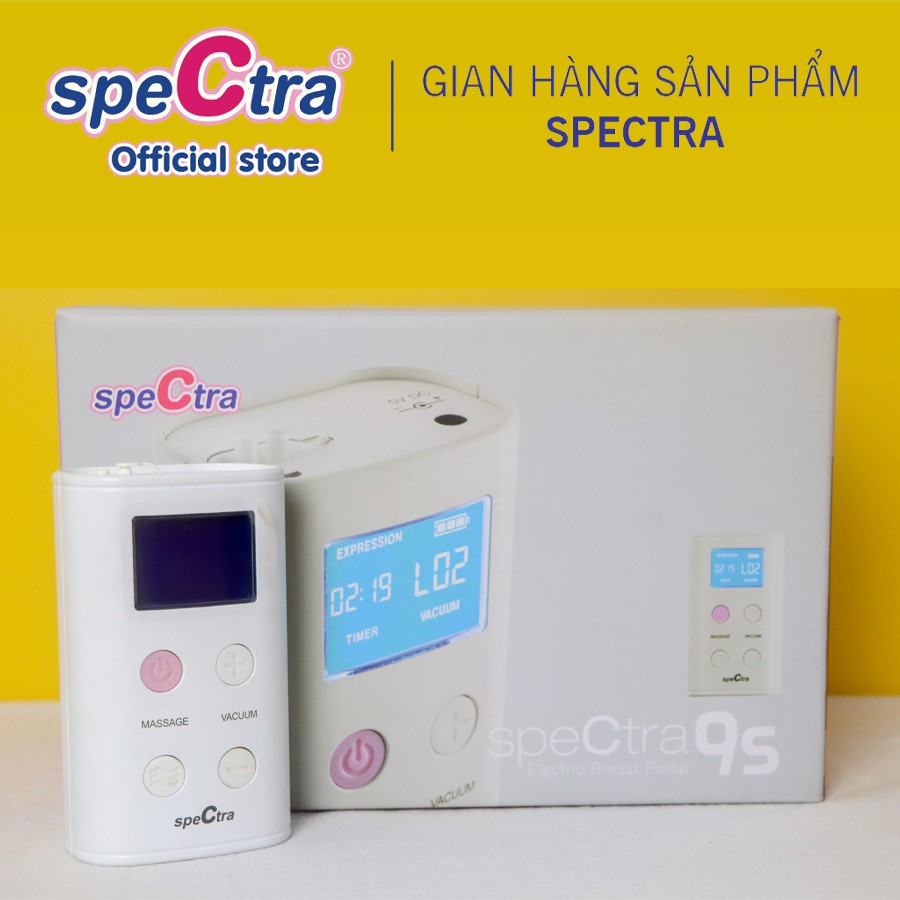 Máy Hút Sữa Điện đôi Spectra 9S Chính Hãng (Bảo Hành 2 Năm)