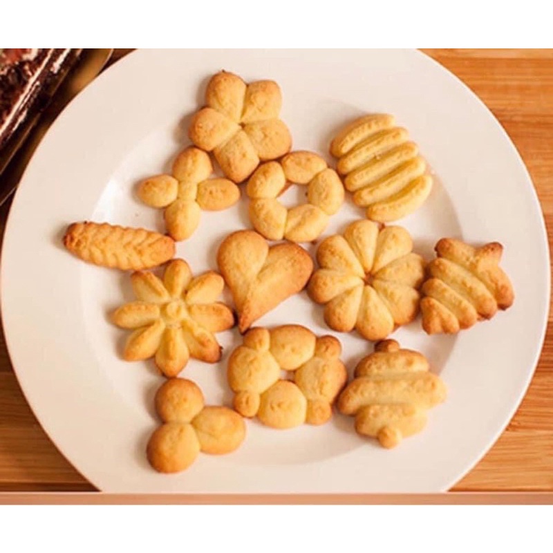 SÚNG LÀM BÁNH KÈM KHUÔN 20 CHI TIẾT TẠO HÌNH CỰC ĐẸP( KHUÔN LÀM BÁNH KÈM SÚNG)