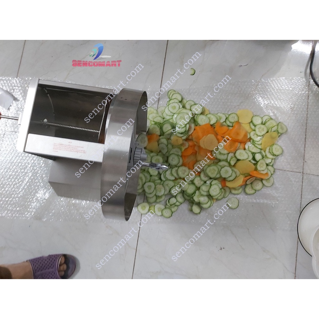 HOT HOT Máy xắt lát quả cam, chanh, dưa leo, dưa chuột....cắt siêu nhanh