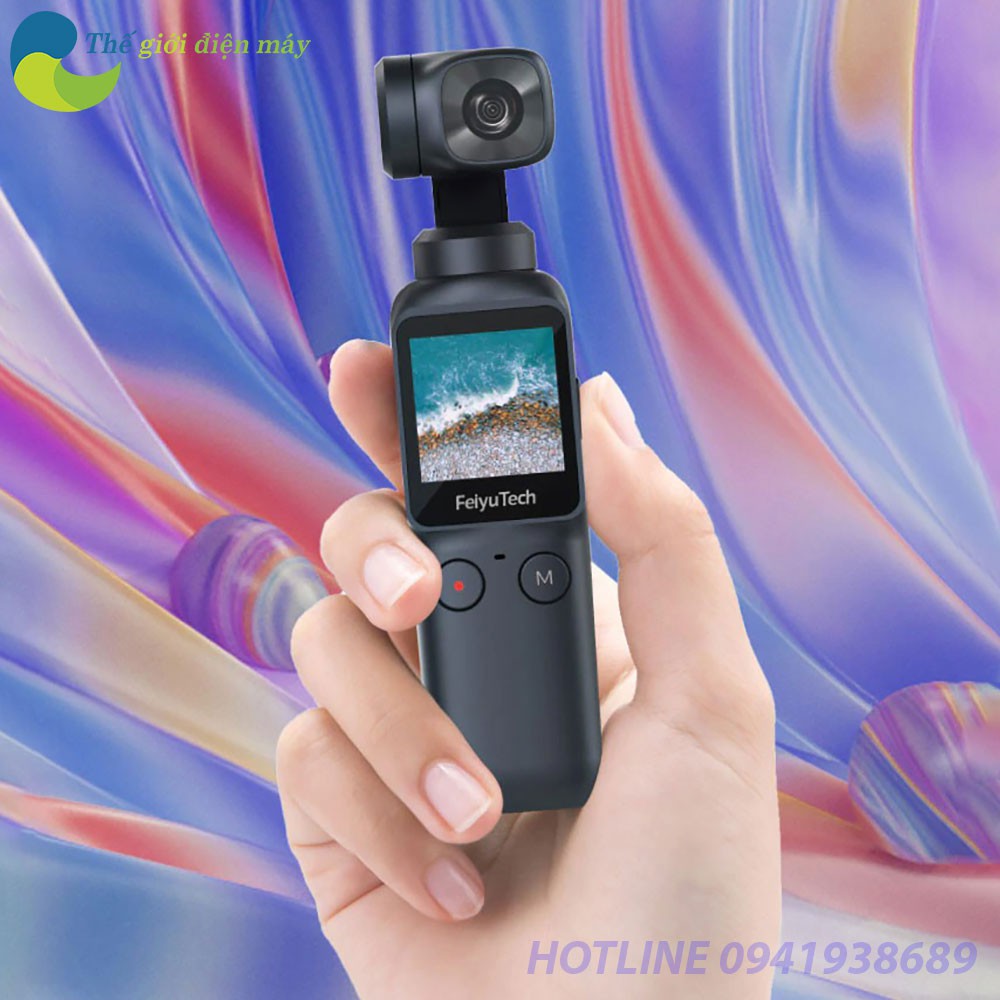 Máy quay cầm tay chống rung Gimbal Feiyu Pocket - Bảo hành 12 tháng - Shop Thế Giới Điện Máy