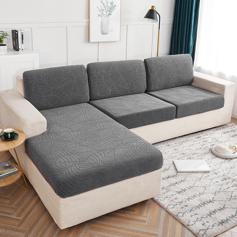 Ossayi Vỏ Bọc Ghế Sofa 1/2/3/4 Chỗ Ngồi Chất Liệu Co Giãn Dày Dặn Chống Thấm Nước Tiện Dụng