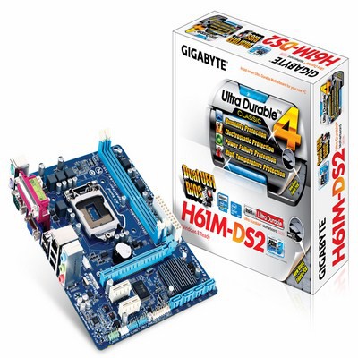 BO MẠCH CHỦ GIGABYTE GA-H61M-DS2 (REV. 2.0,3.0,4.0,5.0)