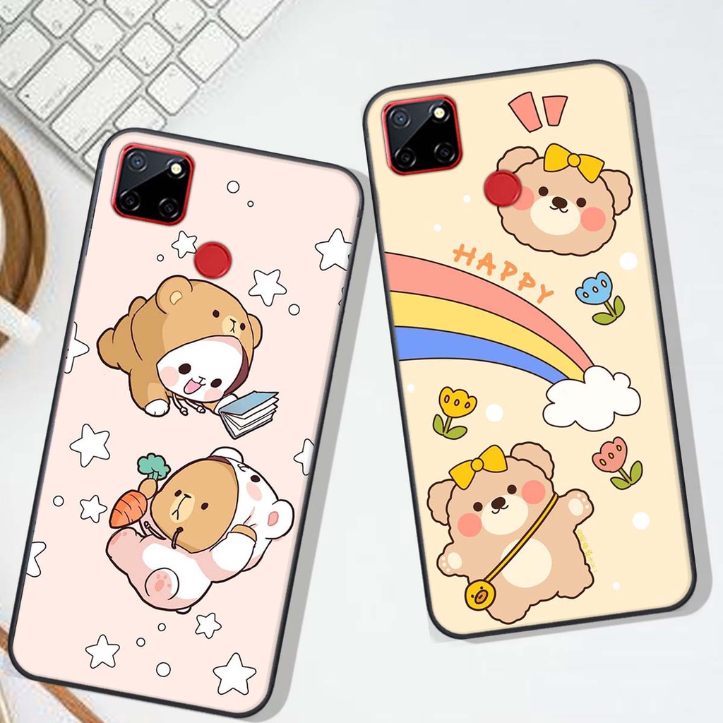Ốp lưng Oppo REALME C12 in hình Gấu xinh xắn, Bò sữa đáng yêu,  ĐẸP -  RẺ - XINH - ĐỘC ĐÁO