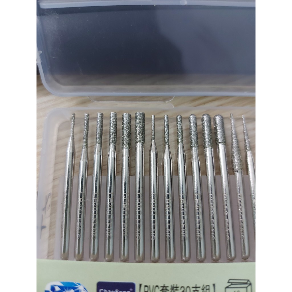 Bộ 30 Cây Dũa Kim Cương Mini Diamond Tools loại T2