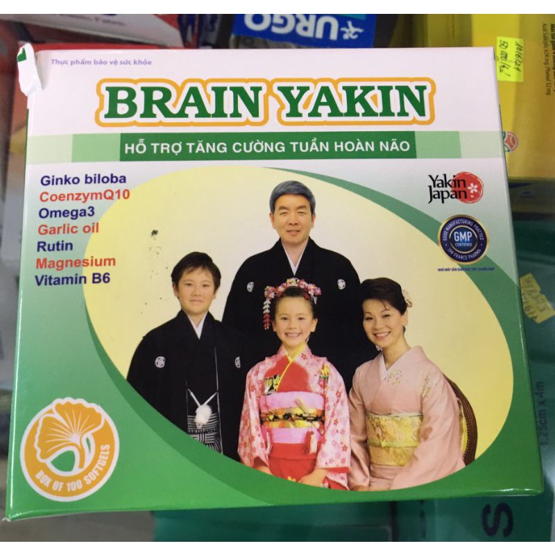 Viên bổ não Brain Yakin
