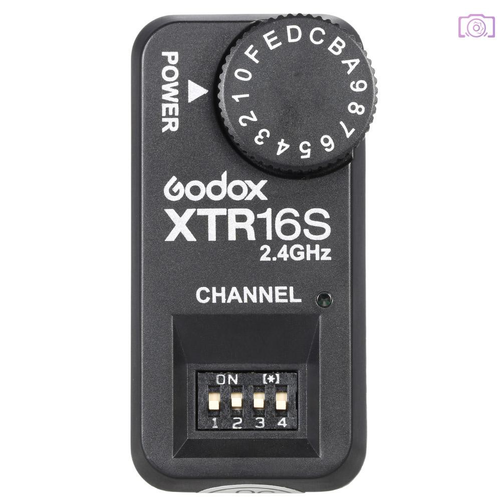 Thiết Bị Nhận Tín Hiệu Điều Khiển Từ Xa Godox Xtr-16S 2.4g Cho Máy Tính V860 V850