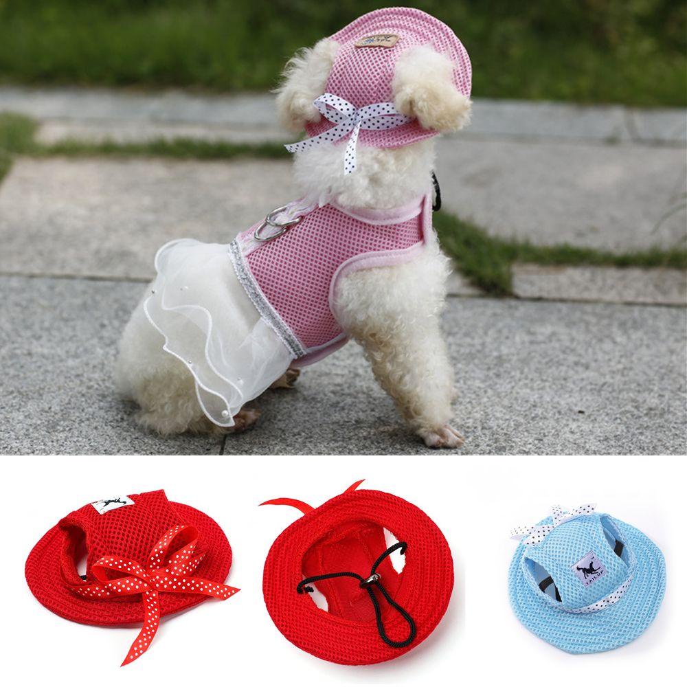 Mũ Chống Nắng Ngoài Trời Có Lỗ Tai Thú Cưng LAYOR1