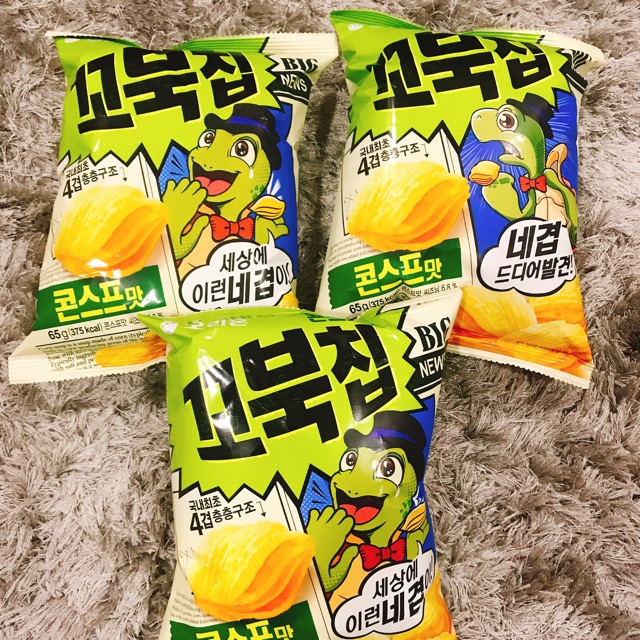 Snack Bắp 4 lớp rùa Hàn Quốc 🇰🇷