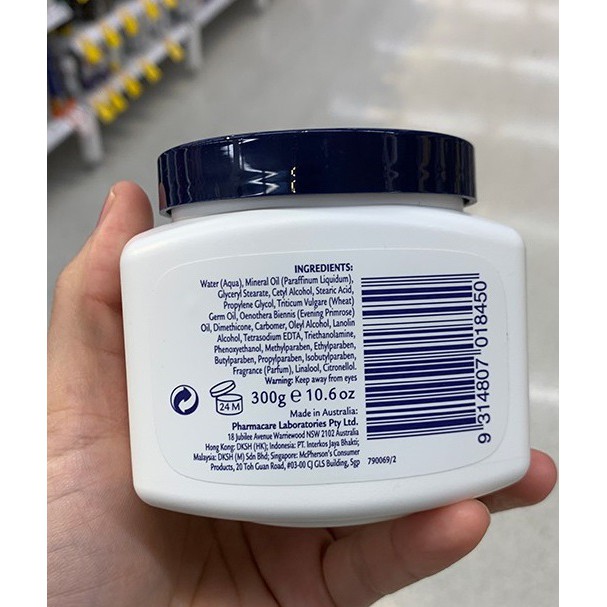 Kem Dưỡng Da Redwin Cream With Vitamin E Kết Hợp Tinh Dầu Hoa Anh Thảo 300g - Úc