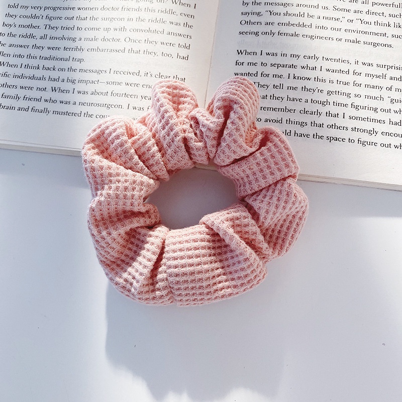 Dây buộc tóc scrunchies nhiều kiểu màu sắc đa dạng