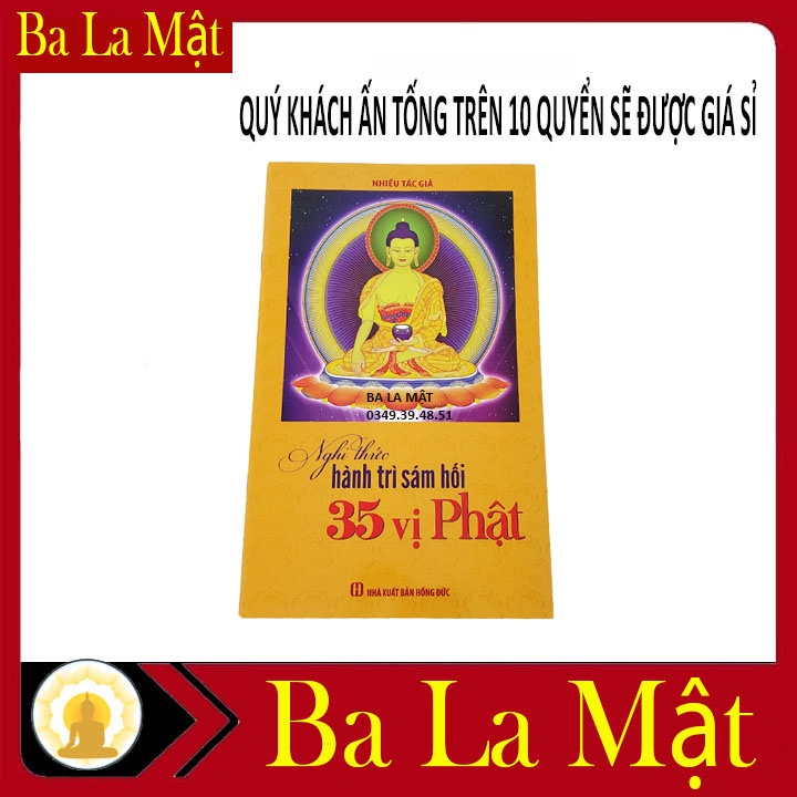 Sách - Nghi Thức Hành Trì Sám Hối 35 Vị Phật - Ba La Mật Shop