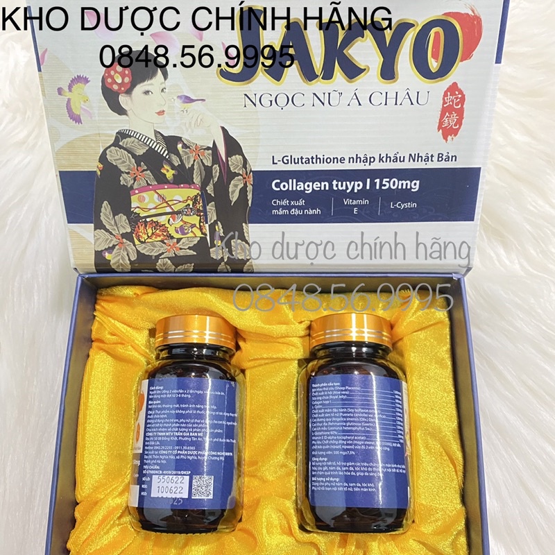 Ngọc nữ Á Châu Jakyo - Cân bằng nội tiết tố nữ, tiền mãn kinh - làm chậm quá trình lão hoá